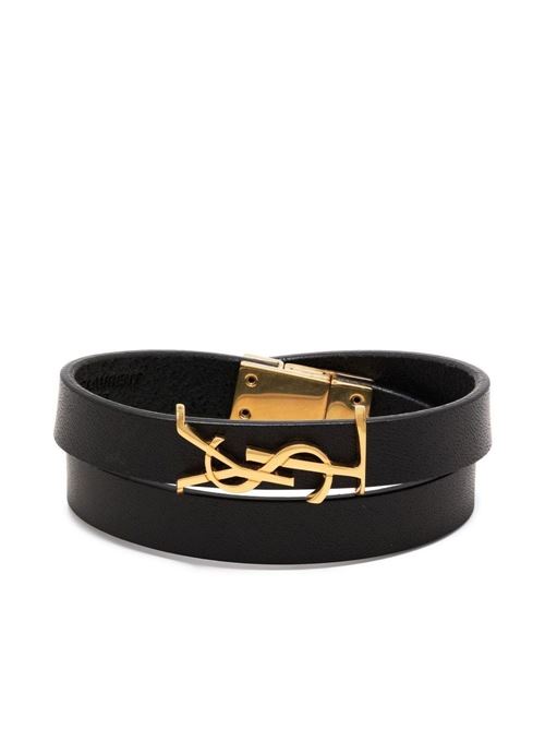 Bracciale in pelle SAINT LAURENT | 7087950IH0J1000